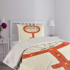 Doodle Venus Bedspread Set