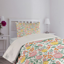 Rowan Berry Poppy Spring Bedspread Set