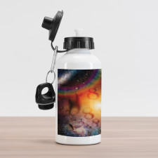 Universe and Electricity Aluminum Water Bottle