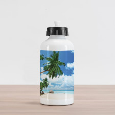 Mahe Island in Seychelles Aluminum Water Bottle