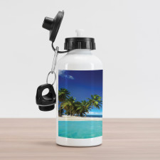 Seaside Nature Tropic Aluminum Water Bottle