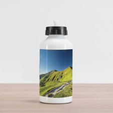 Peaks in Tatra Mountains Aluminum Water Bottle