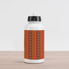 Traditional Motif Aluminum Water Bottle