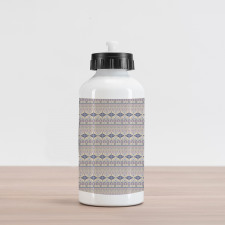 Ornate Motif Aluminum Water Bottle