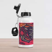 Botany Traditional Saying Aluminum Water Bottle