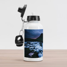 Kirkjufell Iceland Nature Aluminum Water Bottle