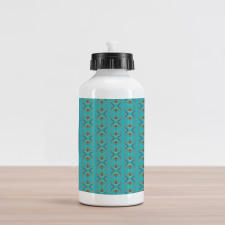 Rhombuses Zigzags Aluminum Water Bottle