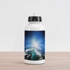 Astrophotography Rising Sun Aluminum Water Bottle