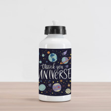 Law of Attraction Inspiration Aluminum Water Bottle