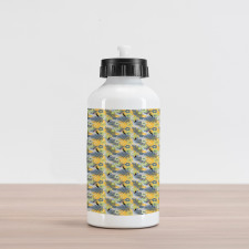 Toucan in Exotic Forest Aluminum Water Bottle