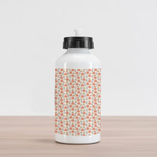 Botanical Floral Items Aluminum Water Bottle