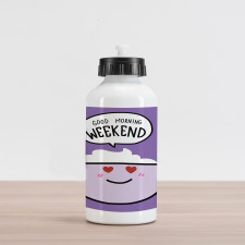 Morning Weekend Aluminum Water Bottle