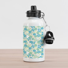 Nostalgic Flower Summer Aluminum Water Bottle