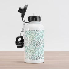 Leaf Braches Pattern Aluminum Water Bottle