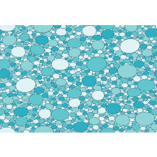 Modern Bubbles Pattern Aluminum Water Bottle