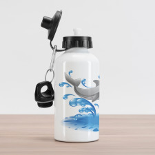 Animal Sealife Cartoon Aluminum Water Bottle