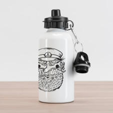 Bearded Captain Aluminum Water Bottle