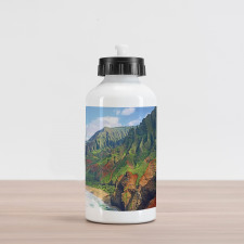 Na Pali Coast Kauai Sea Aluminum Water Bottle