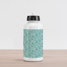 Romantic Lace Pattern Aluminum Water Bottle