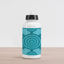 Native Art Aluminum Water Bottle