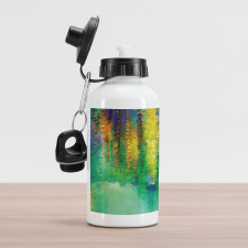 Spring Flowers Aluminum Water Bottle