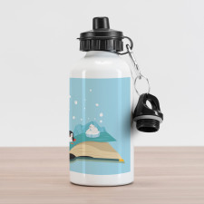 Iglo Eskimo Polar Bear Aluminum Water Bottle