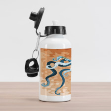 Oceanic Animal Cartoon Aluminum Water Bottle