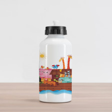 Sunny Day in the Ark Aluminum Water Bottle