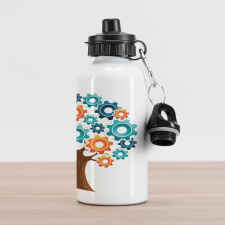 Innovation Gears Tree Aluminum Water Bottle