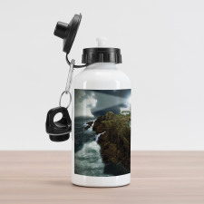 Rocks Stormy Sealife Aluminum Water Bottle