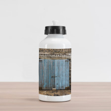 Medieval Stone Wall Aluminum Water Bottle