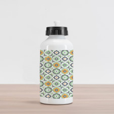 Lotus Floral Aluminum Water Bottle