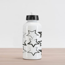 Grunge Art Design Aluminum Water Bottle