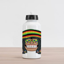 Hippie Animal Aluminum Water Bottle