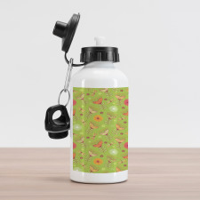 Bluebell Flowers Aluminum Water Bottle