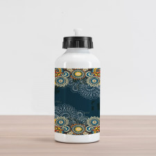 Mandala Paisley Aluminum Water Bottle