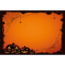 Halloween Pumpkin Scary Aluminum Water Bottle