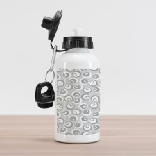Abstract Art Modern Aluminum Water Bottle