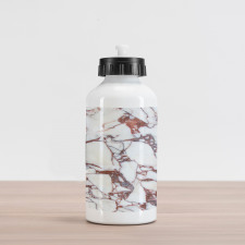 Marble Grunge Stone Aluminum Water Bottle