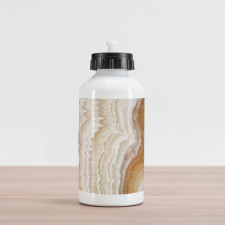 Marble Surface Image Aluminum Water Bottle