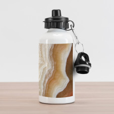 Marble Surface Image Aluminum Water Bottle