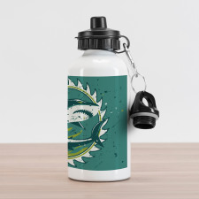 Shark Hunter Marine Art Aluminum Water Bottle