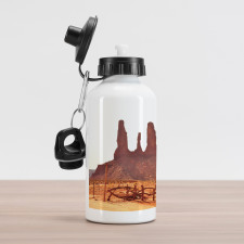 Valley View of Western Aluminum Water Bottle