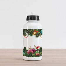 New Year Celebration Aluminum Water Bottle