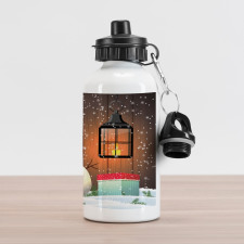 Garden with Gift Box Aluminum Water Bottle