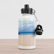 Wreck Boat on the Coast Aluminum Water Bottle