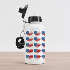 Flag Patriot Aluminum Water Bottle