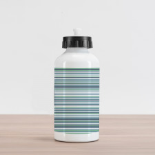 Abstract Narrow Band Aluminum Water Bottle