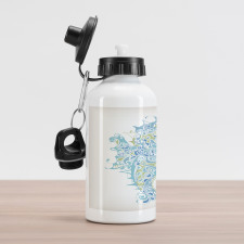 Greek Seahorse Mythological Aluminum Water Bottle