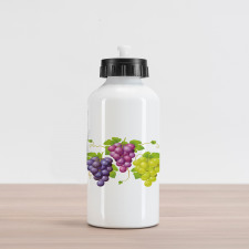 Ivy Burgundy Region Aluminum Water Bottle